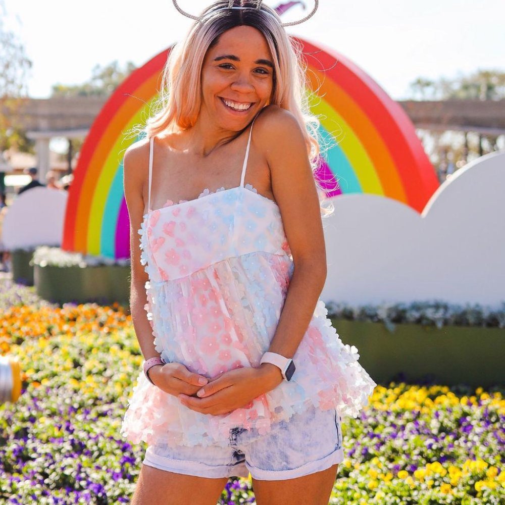 RAINBOW‎ GARDEN TOP